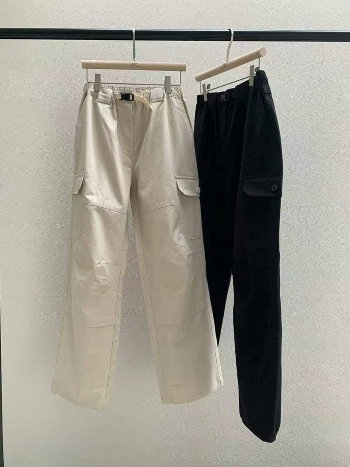 Taf - Korean Women Fashion - #momslook - 24 Belt Cargo Pants - 6