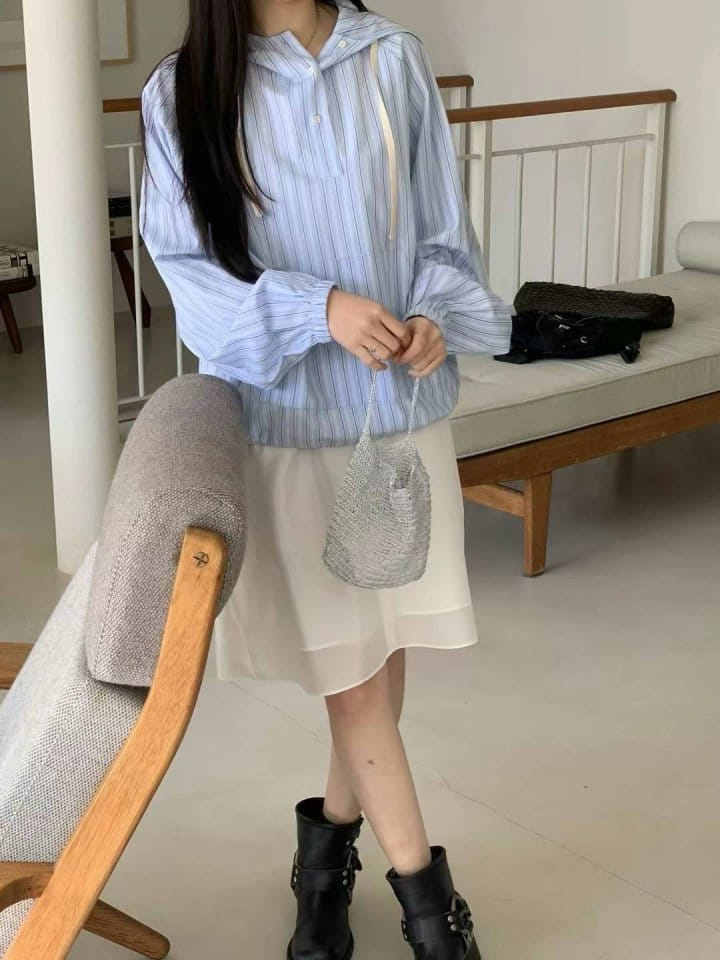 Taf - Korean Women Fashion - #momslook - Hay Anorak Shirt