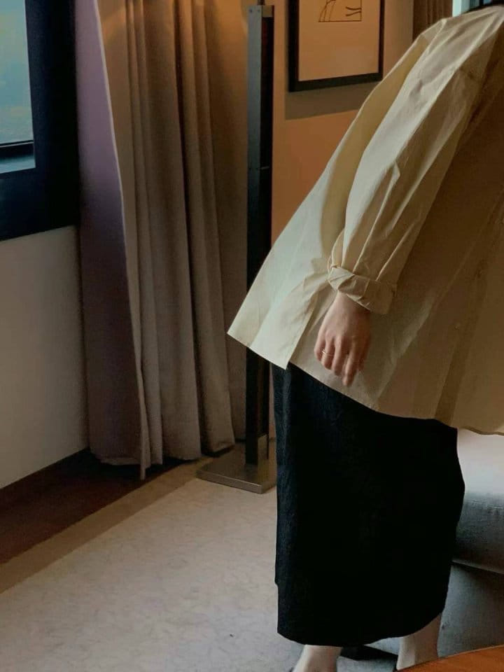 Taf - Korean Women Fashion - #momslook - Eyrolinkle Skirt - 9