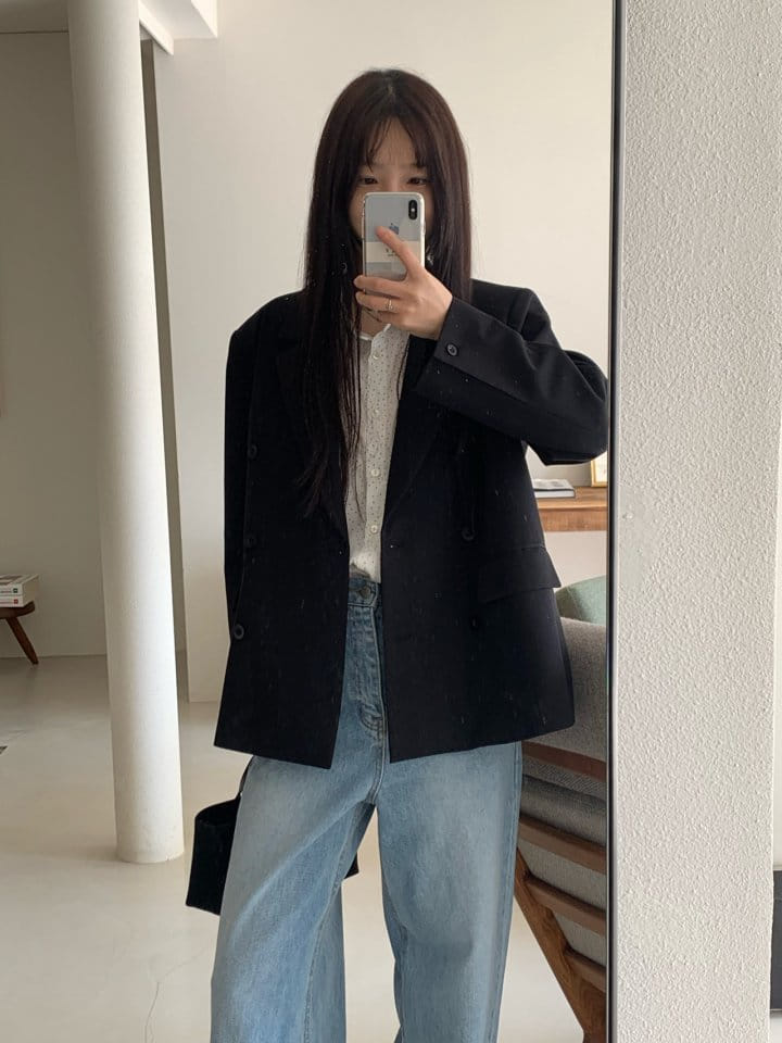 Taf - Korean Women Fashion - #momslook - Roen Wide Denim Pants - 5