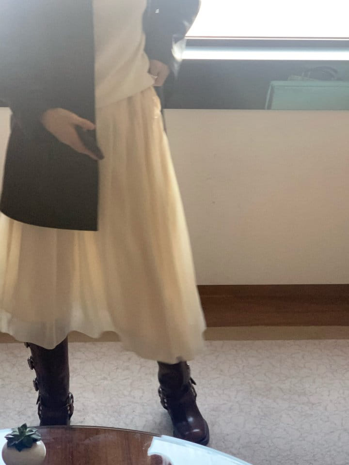 Taf - Korean Women Fashion - #momslook - Low String Skirt - 5