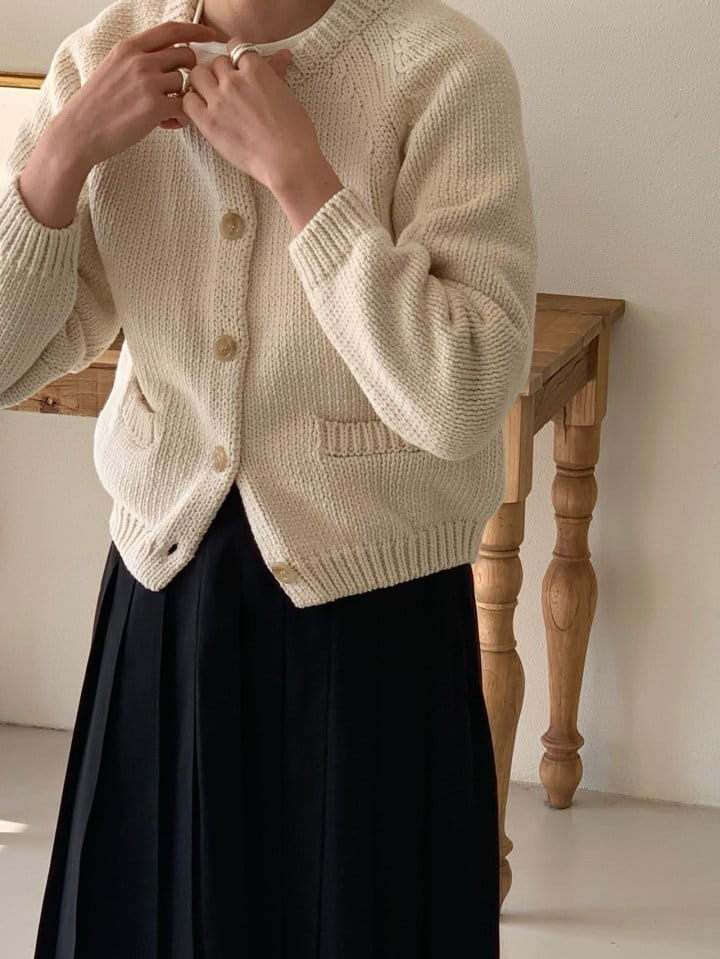 Taf - Korean Women Fashion - #momslook - Mu Mu Cardigan - 5