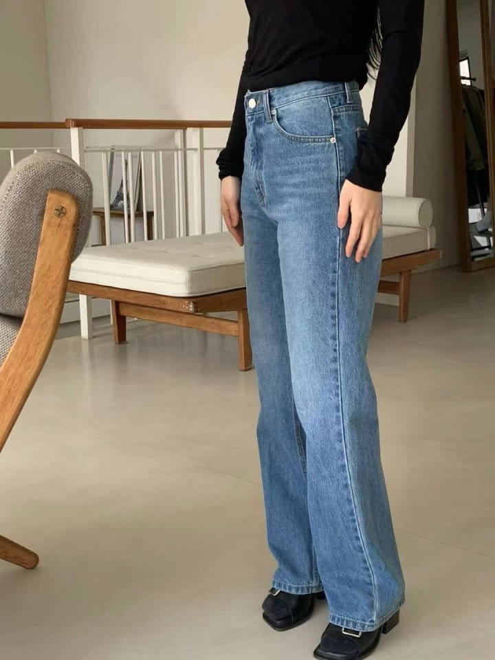 Taf - Korean Women Fashion - #pursuepretty - Molly Boots Cut Denim Pants - 4