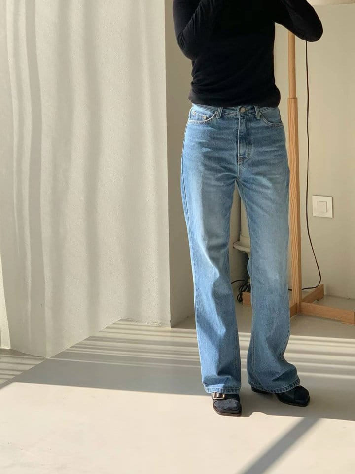 Taf - Korean Women Fashion - #shopsmall - Molly Boots Cut Denim Pants - 6