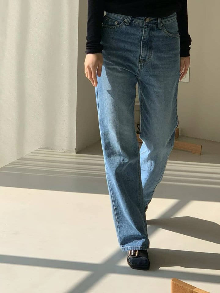 Taf - Korean Women Fashion - #thatsdarling - Molly Boots Cut Denim Pants - 7