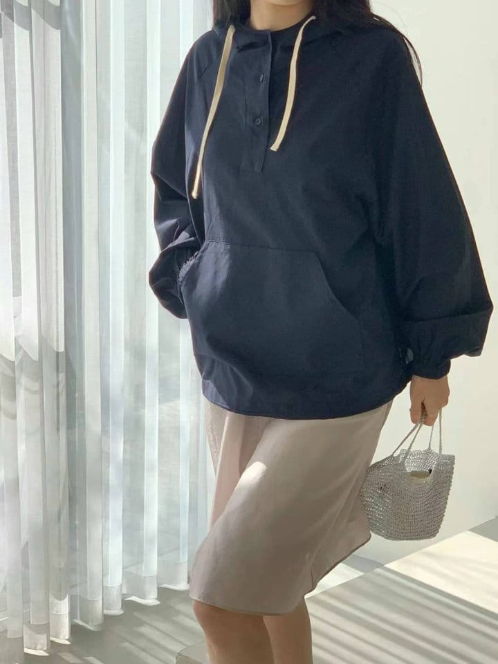 Taf - Korean Women Fashion - #momslook - Hay Anorak Shirt - 4