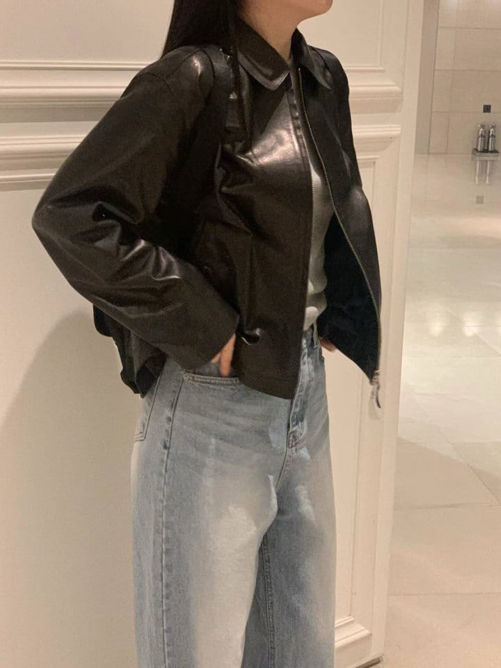 Taf - Korean Women Fashion - #womensfashion - Roen Wide Denim Pants - 8