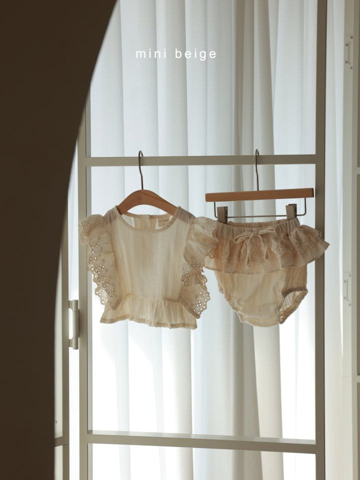 The Beige - Korean Baby Fashion - #babyboutique - Lace Blanc - 10