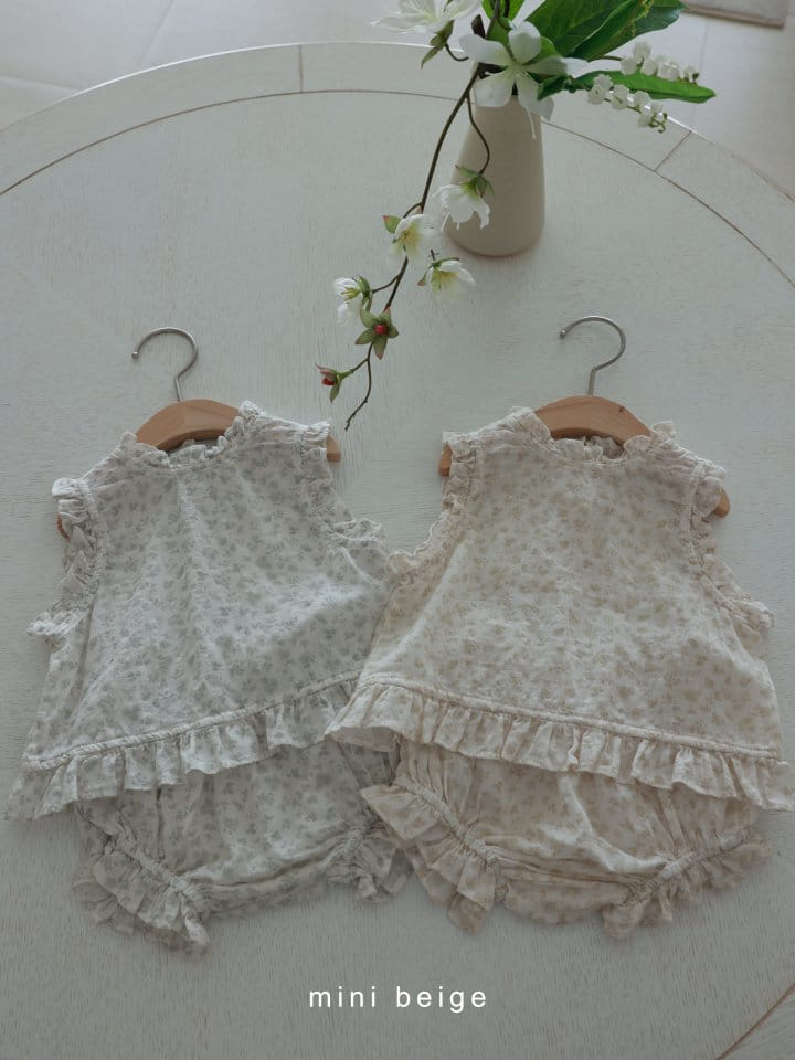The Beige - Korean Baby Fashion - #babyclothing - Frill Open Blanc - 10