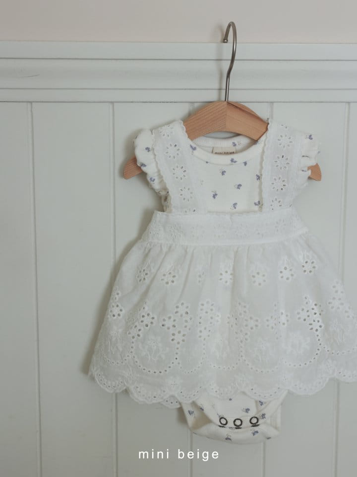 The Beige - Korean Baby Fashion - #babyfever - Petite Tight Body Suit - 10