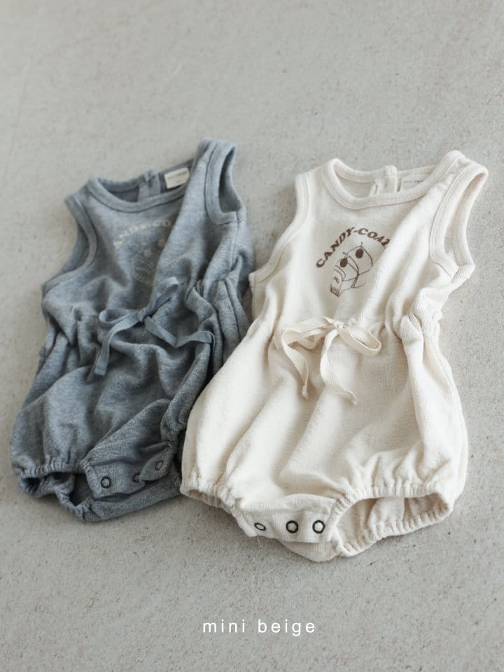 The Beige - Korean Baby Fashion - #babygirlfashion - String Body Suit - 9