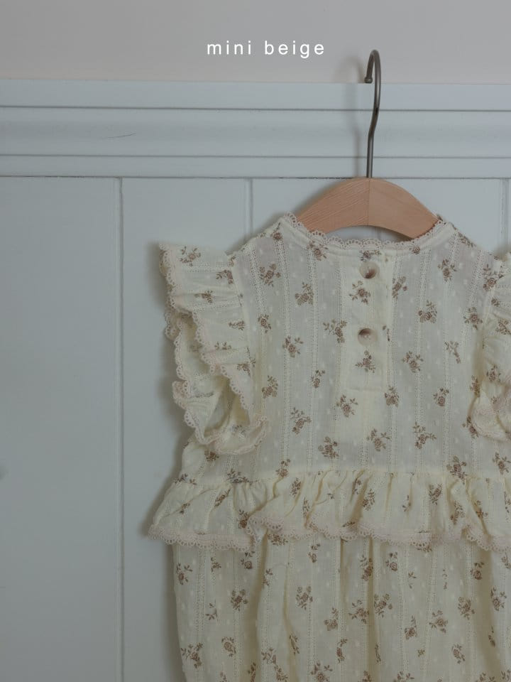 The Beige - Korean Baby Fashion - #babygirlfashion - Wing Frill Body Suit - 6