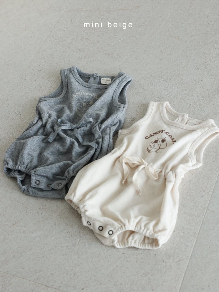 The Beige - Korean Baby Fashion - #babylifestyle - String Body Suit - 10