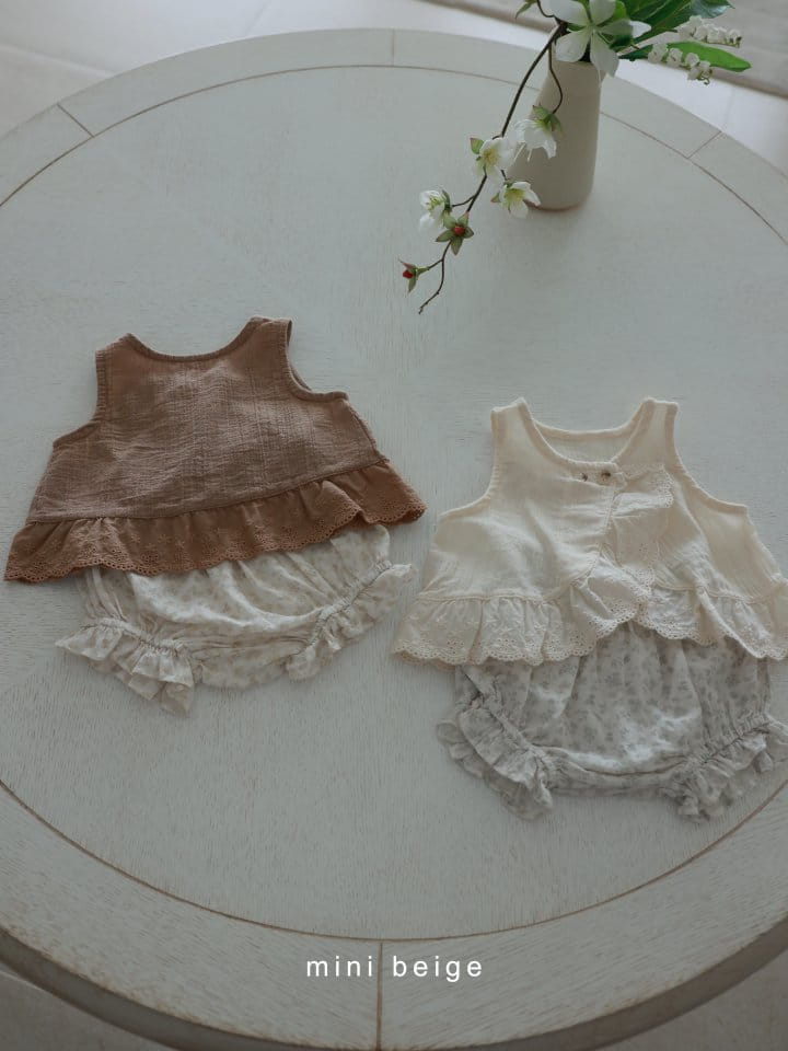 The Beige - Korean Baby Fashion - #babylifestyle - Marven Bloomers - 6
