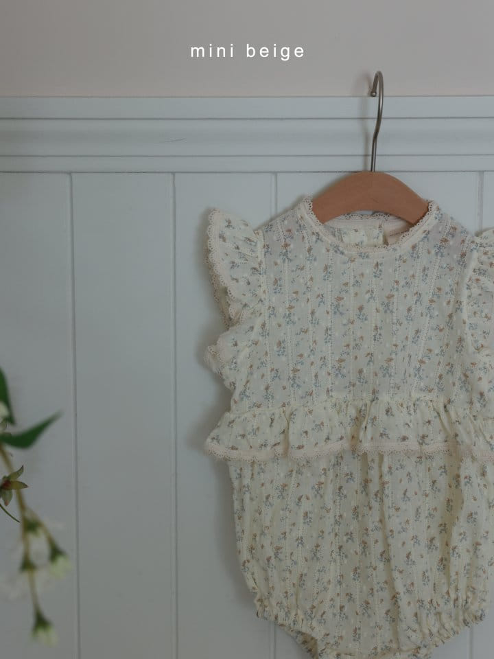 The Beige - Korean Baby Fashion - #babyoninstagram - Wing Frill Body Suit - 8