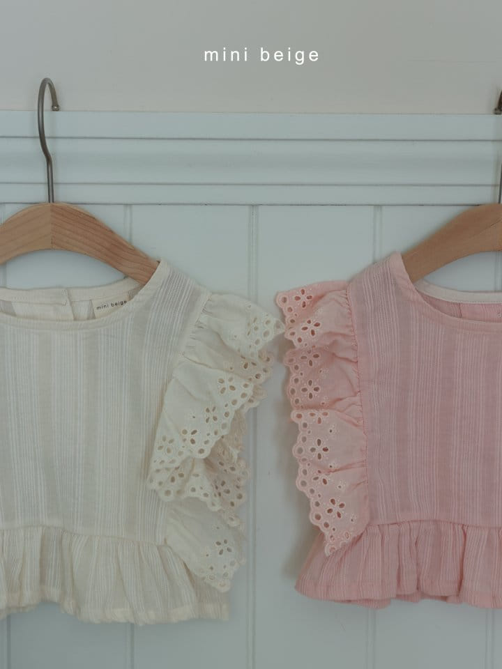 The Beige - Korean Baby Fashion - #babyoninstagram - Lace Blanc - 2