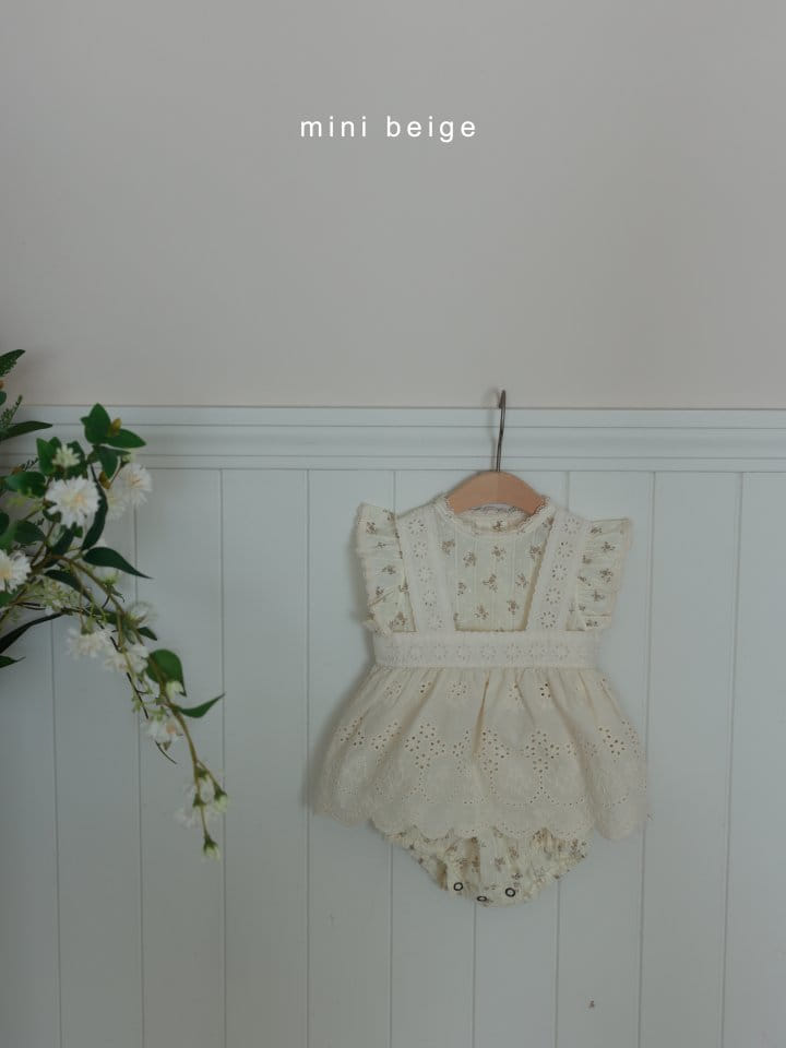 The Beige - Korean Baby Fashion - #babyoutfit - Wing Frill Body Suit - 10