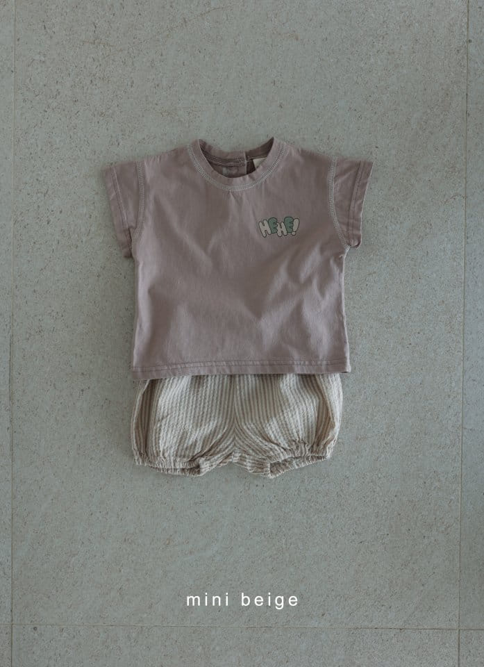 The Beige - Korean Baby Fashion - #babyoutfit - Hehe Tee - 6