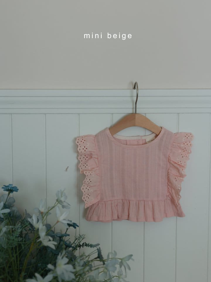 The Beige - Korean Baby Fashion - #babywear - Lace Blanc  - 6