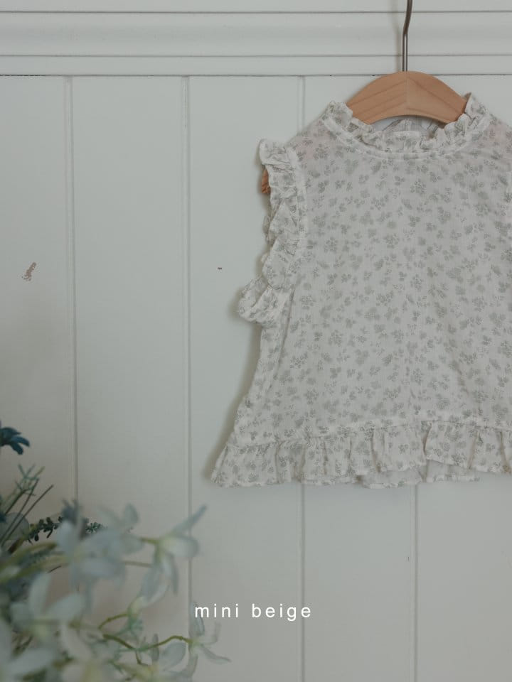 The Beige - Korean Baby Fashion - #onlinebabyboutique - Frill Open Blanc - 5