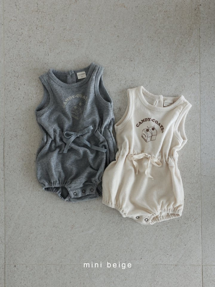 The Beige - Korean Baby Fashion - #onlinebabyboutique - String Body Suit
