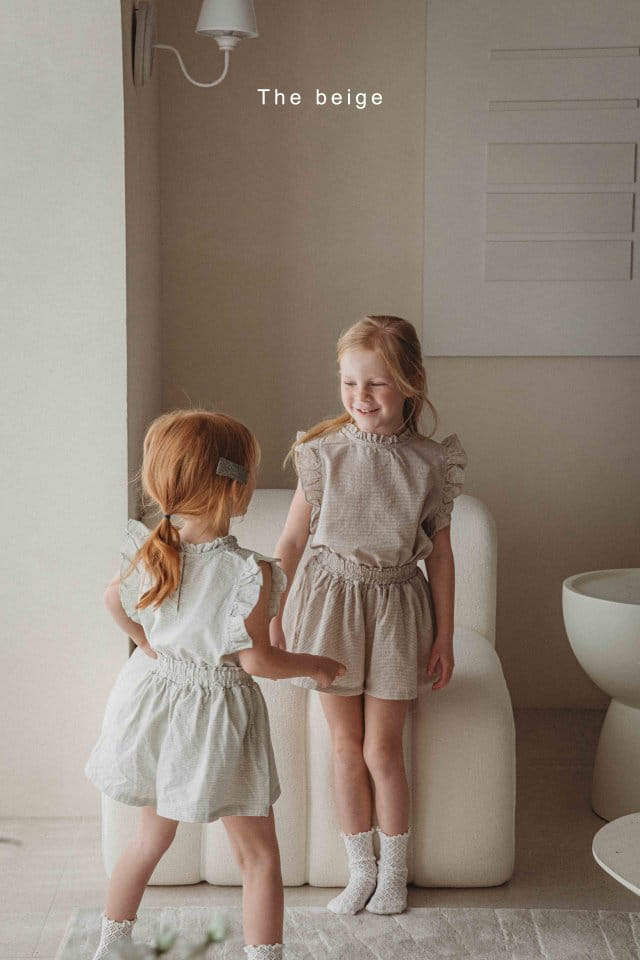 The Beige - Korean Children Fashion - #magicofchildhood - Check Skirt Pants - 6