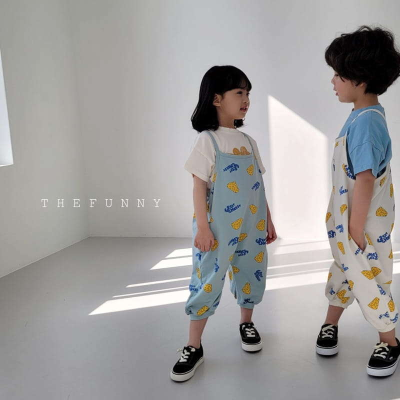 The Funny - Korean Children Fashion - #kidzfashiontrend - Cheese Jump Suit - 4