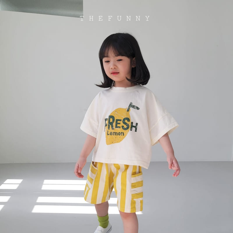 The Funny - Korean Children Fashion - #Kfashion4kids - Lemon Tee - 9