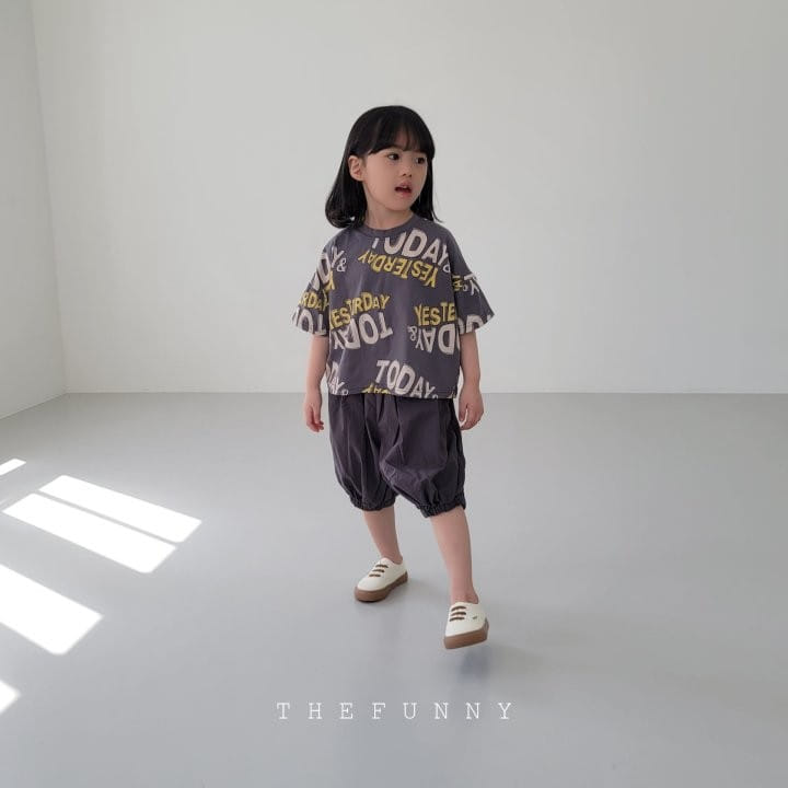 The Funny - Korean Children Fashion - #Kfashion4kids - Lettering Tee - 8