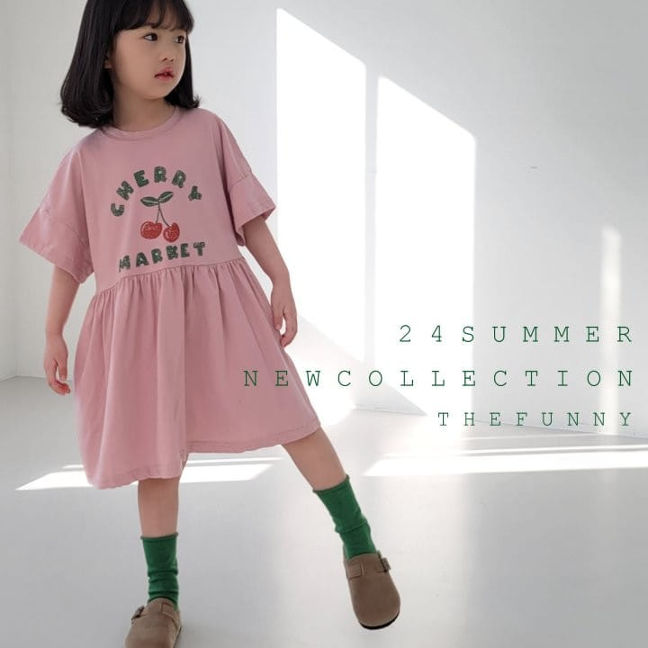 The Funny - Korean Children Fashion - #childofig - Cherry One-Piece - 8