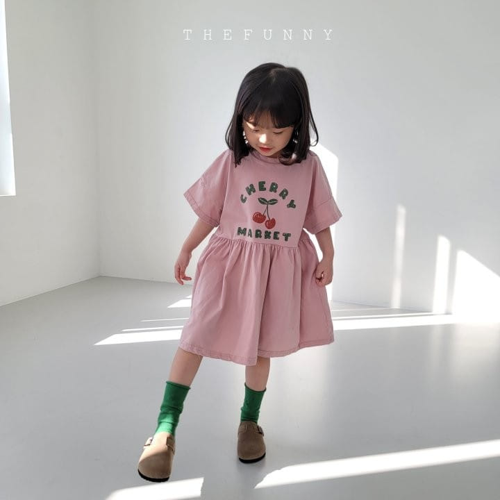 The Funny - Korean Children Fashion - #childofig - Cherry One-Piece - 9