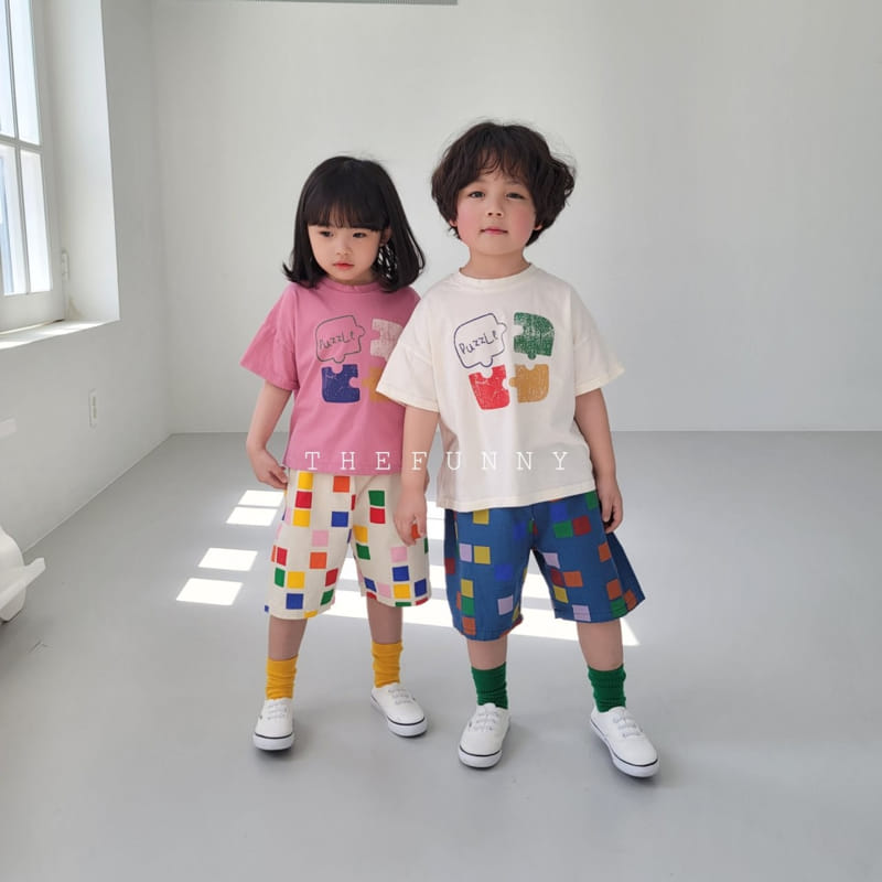 The Funny - Korean Children Fashion - #childofig - Puzzel Pants - 3