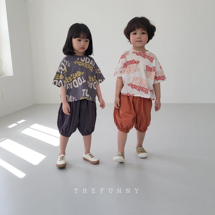 The Funny - Korean Children Fashion - #childrensboutique - Lettering Tee