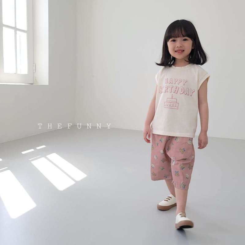 The Funny - Korean Children Fashion - #childrensboutique - Brithday Sleeveless Tee - 11