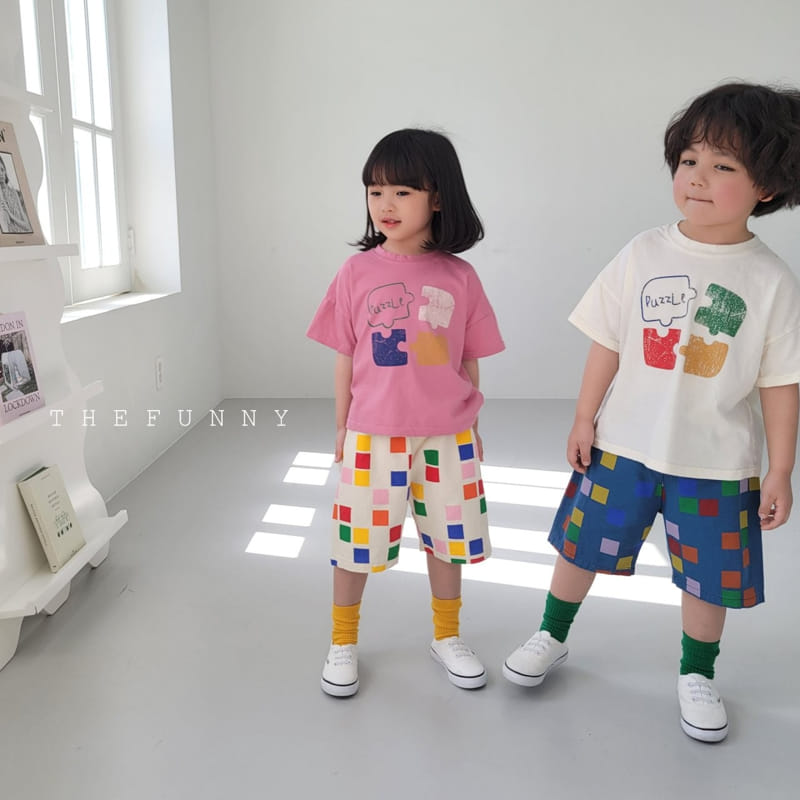 The Funny - Korean Children Fashion - #childofig - Puzzel Pants - 4