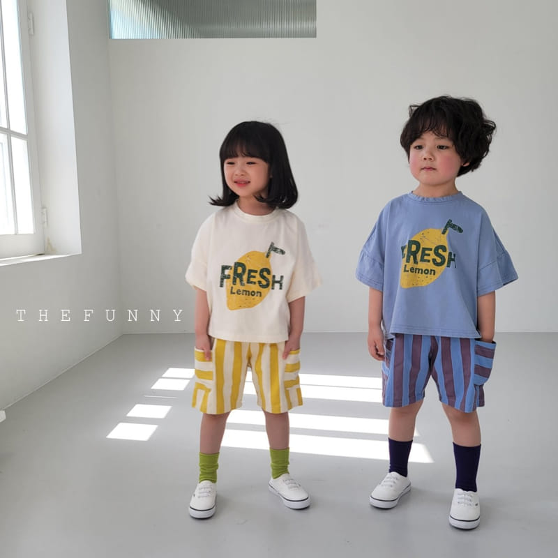 The Funny - Korean Children Fashion - #designkidswear - Lemon Tee - 3