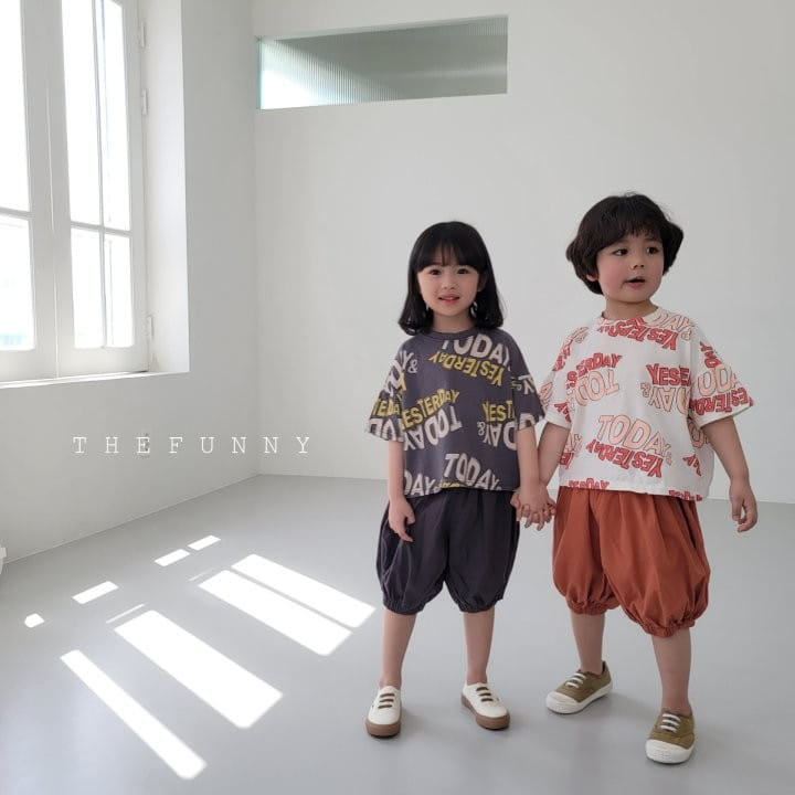 The Funny - Korean Children Fashion - #designkidswear - Lettering Tee - 2