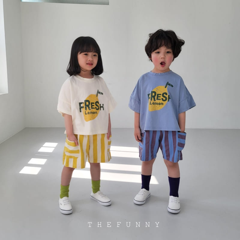 The Funny - Korean Children Fashion - #designkidswear - Lemon Tee - 4