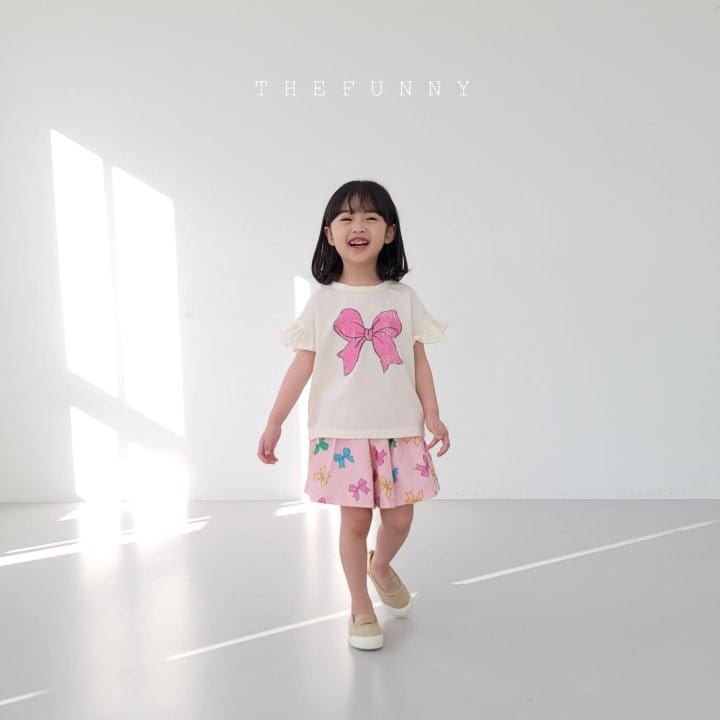 The Funny - Korean Children Fashion - #discoveringself - Ribbon Tee - 2