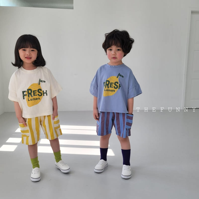 The Funny - Korean Children Fashion - #fashionkids - Lemon Tee - 5