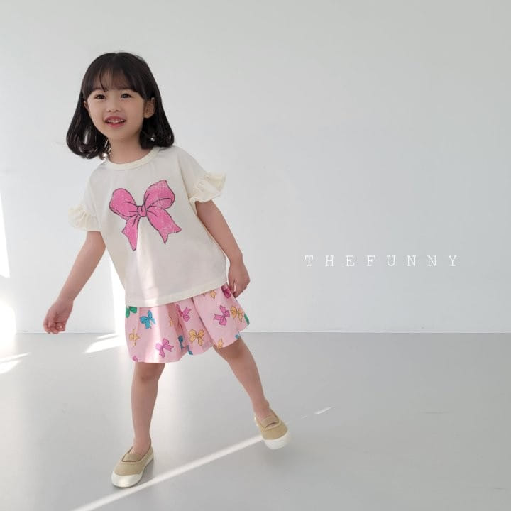 The Funny - Korean Children Fashion - #fashionkids - Ribbon Tee - 3