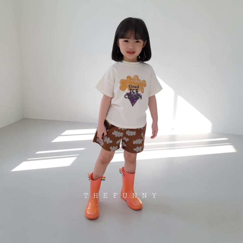 The Funny - Korean Children Fashion - #kidsshorts - Cloud Tee - 9