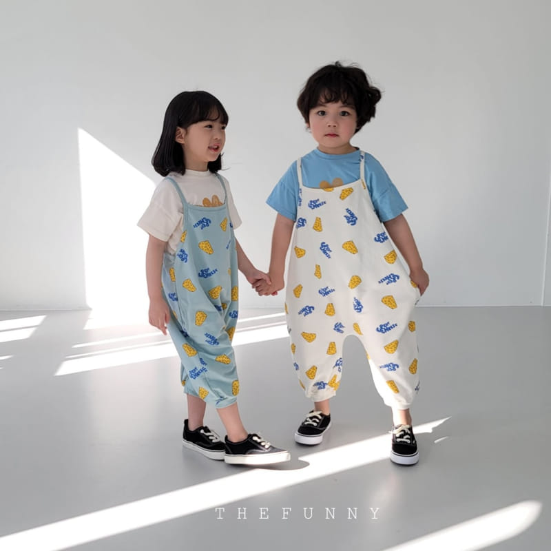 The Funny - Korean Children Fashion - #kidsstore - Cheese Jump Suit - 2