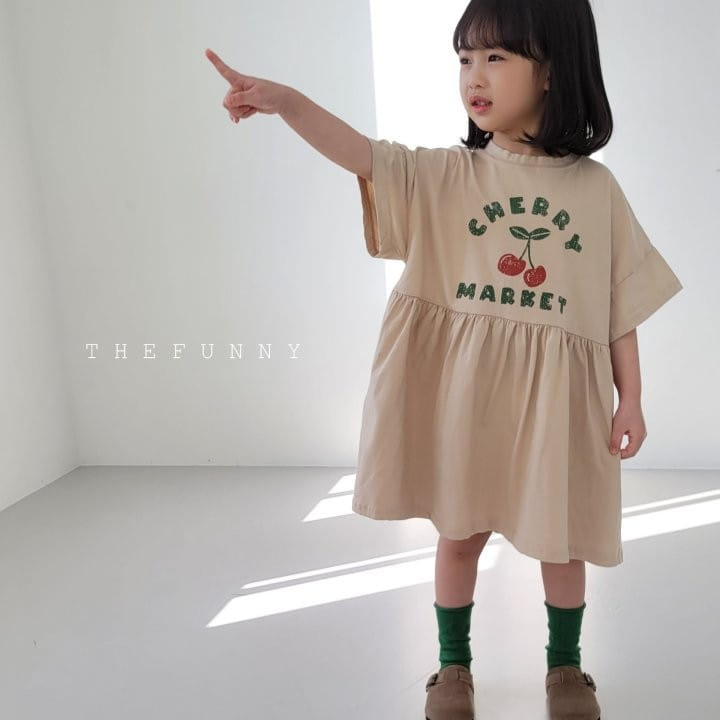 The Funny - Korean Children Fashion - #kidsstore - Cherry One-Piece