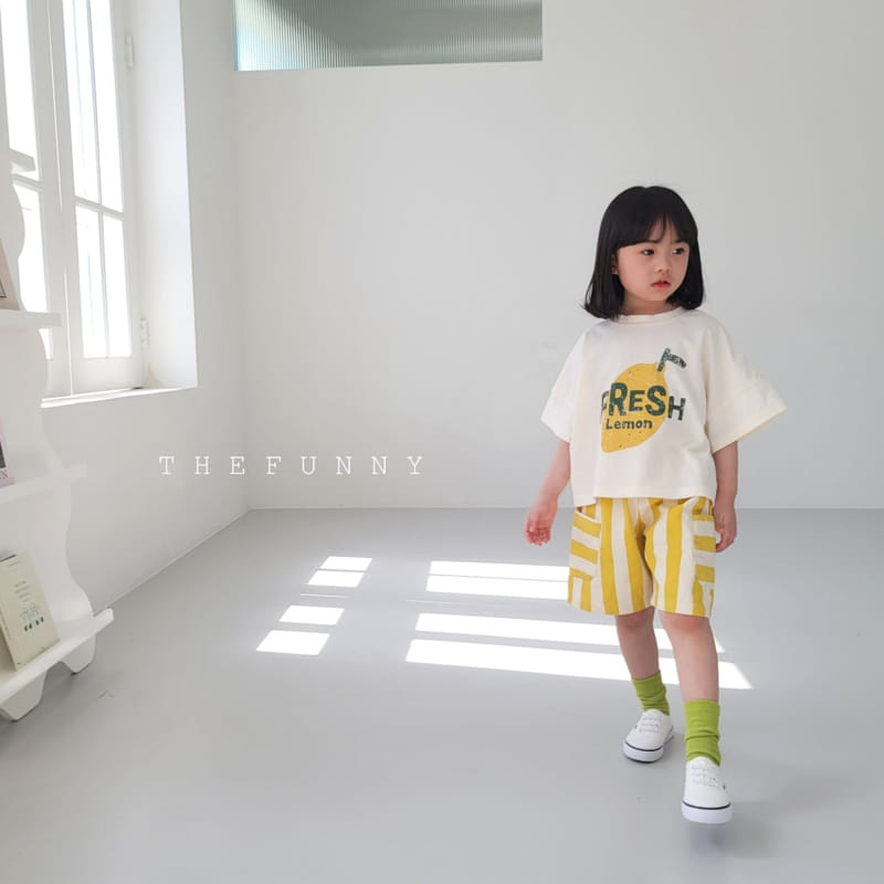 The Funny - Korean Children Fashion - #kidsstore - Lemon Tee - 7