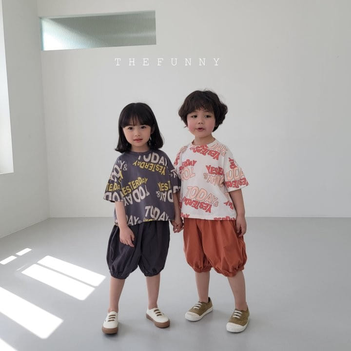 The Funny - Korean Children Fashion - #kidsstore - Lettering Tee - 6