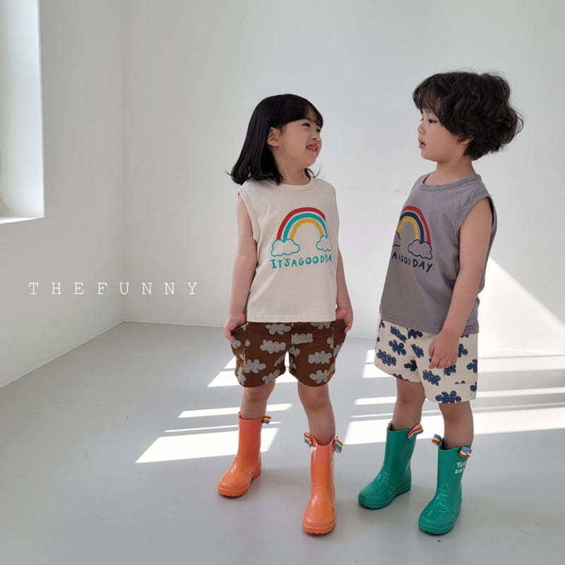 The Funny - Korean Children Fashion - #kidsstore - Rainbow Sleeveless Tee - 3