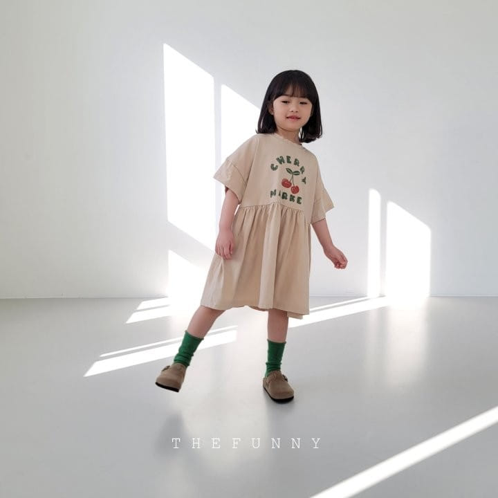 The Funny - Korean Children Fashion - #kidzfashiontrend - Cherry One-Piece - 2