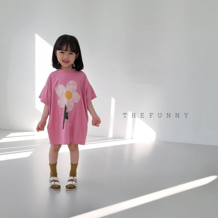 The Funny - Korean Children Fashion - #kidzfashiontrend - One Flower One-Piece