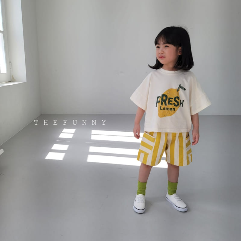 The Funny - Korean Children Fashion - #kidzfashiontrend - Lemon Tee - 8